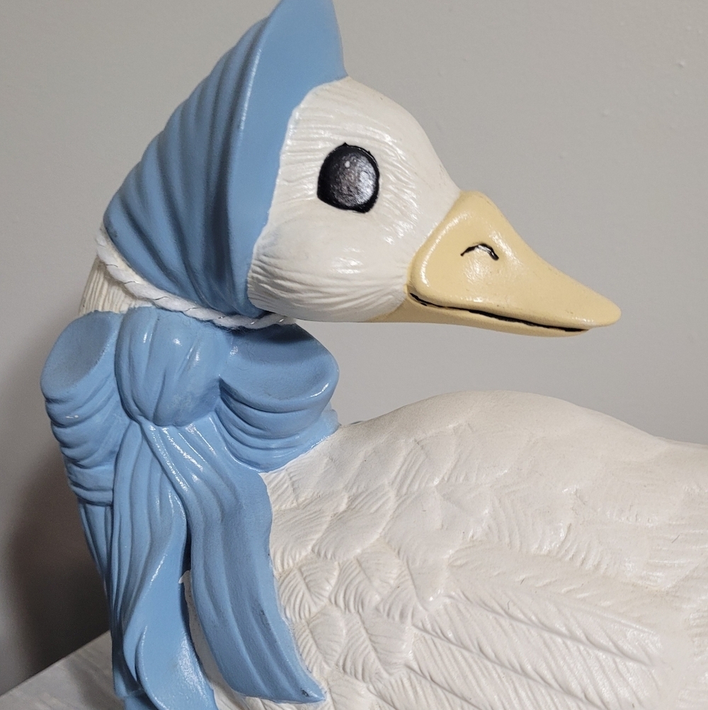 Vintage Mother Goose Ceramic Shelf Display Cottagecore Grandmacore - Picture 2 of 8
